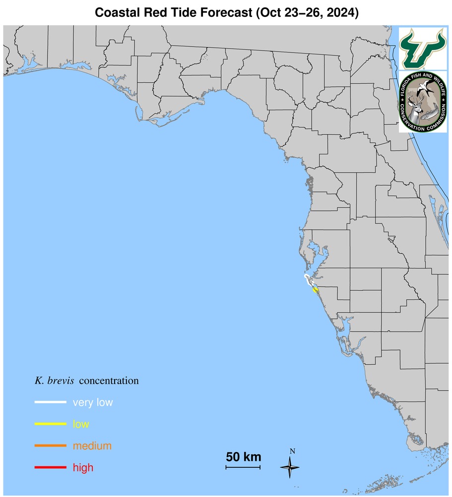 Coastal Red Tide Forecast