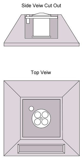 WorkHorse ADCP bottom mount Mooring Diagram